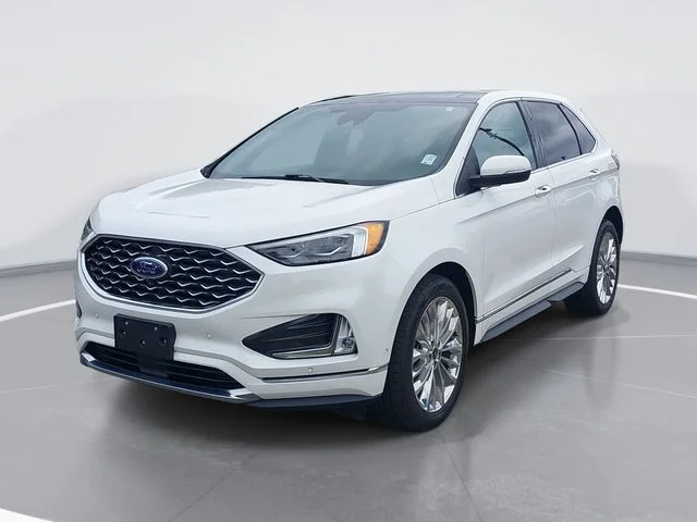 Used 2024 White Ford Titanium image 7