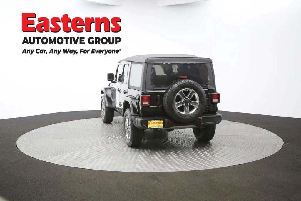 Used 2021 Black Jeep Unlimited Sahara image 63