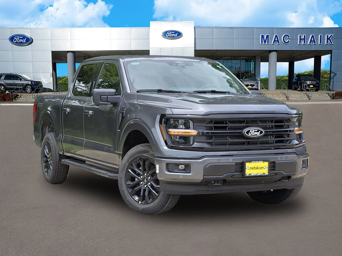 New 2026 Carbonized Gray Metallic Ford XLT image 1