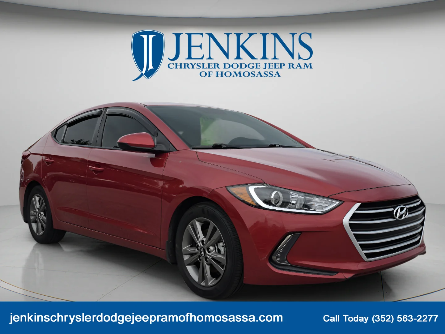 Used 2018 Scarlet Red Hyundai Value Edition image 1