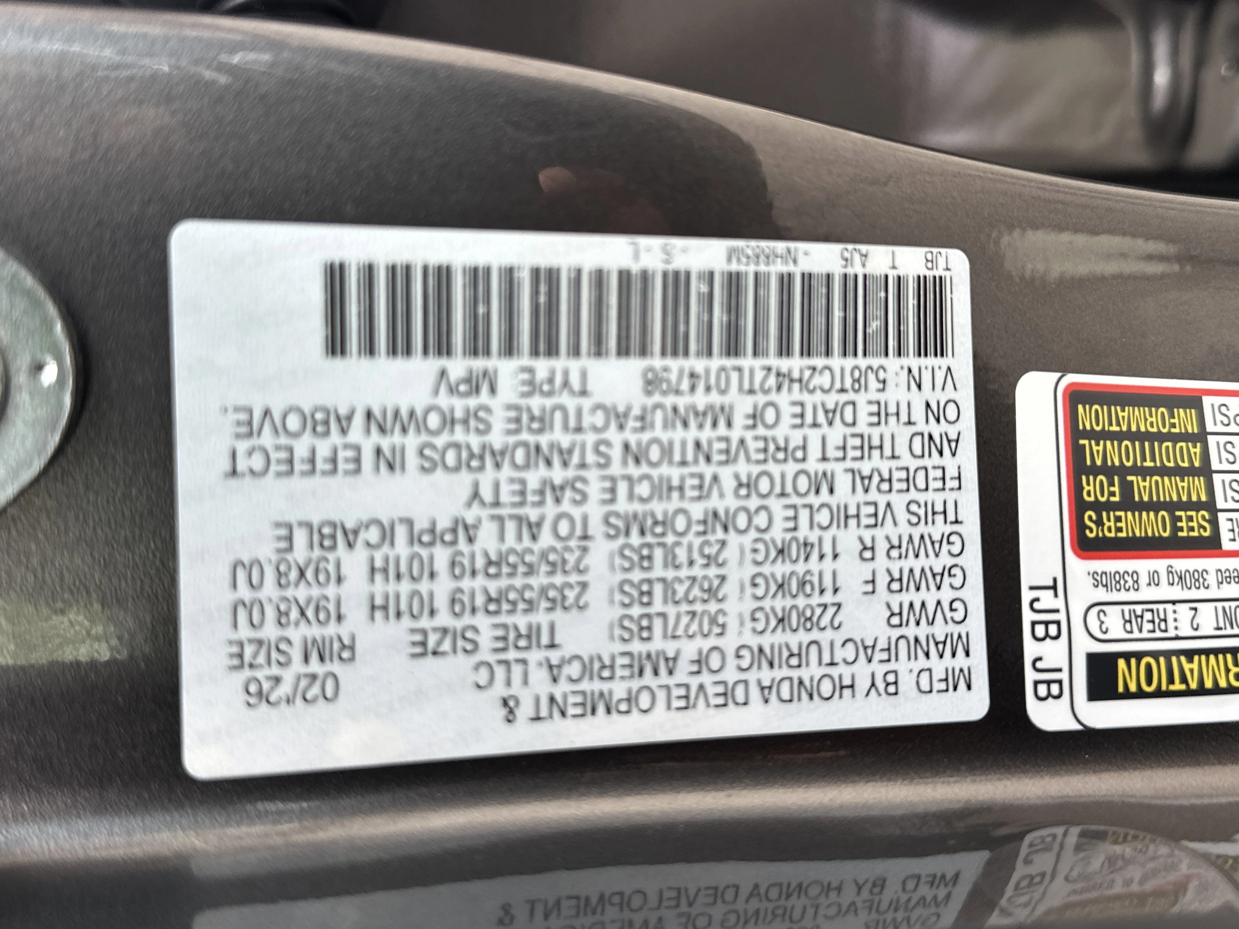 New 2026 Liquid Carbon Metallic Acura  image 26