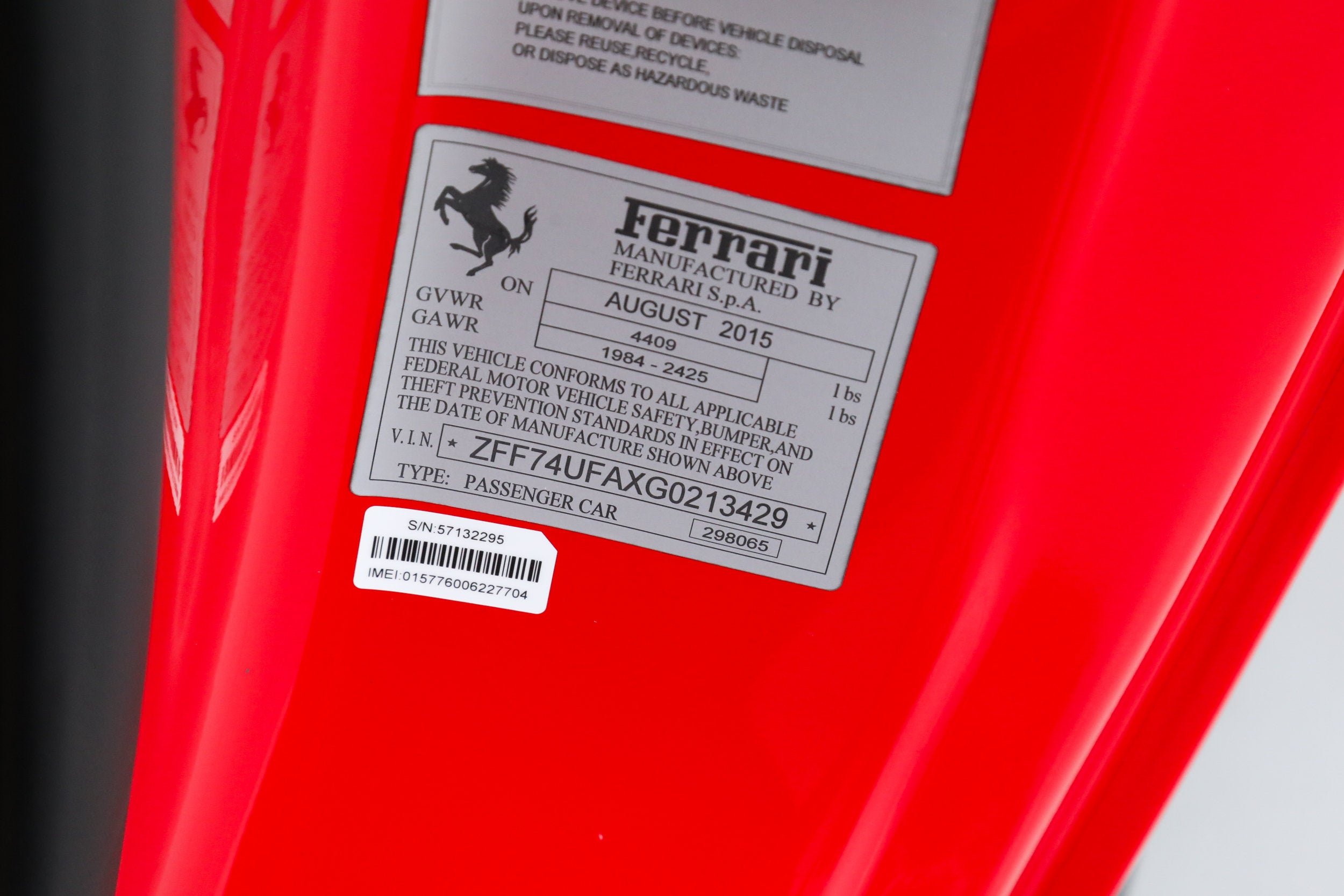 Used 2016 Rosso Corsa Ferrari  image 39