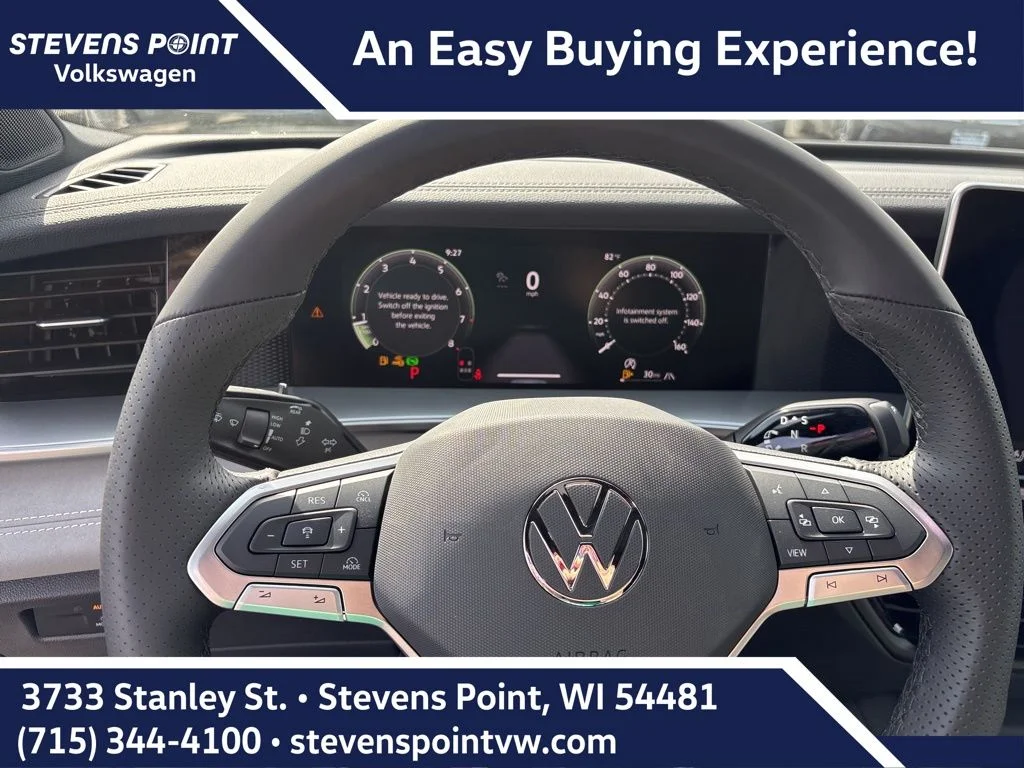 New 2026 Monterey Blue Pearl Volkswagen 2.0T SE R-Line Black image 12