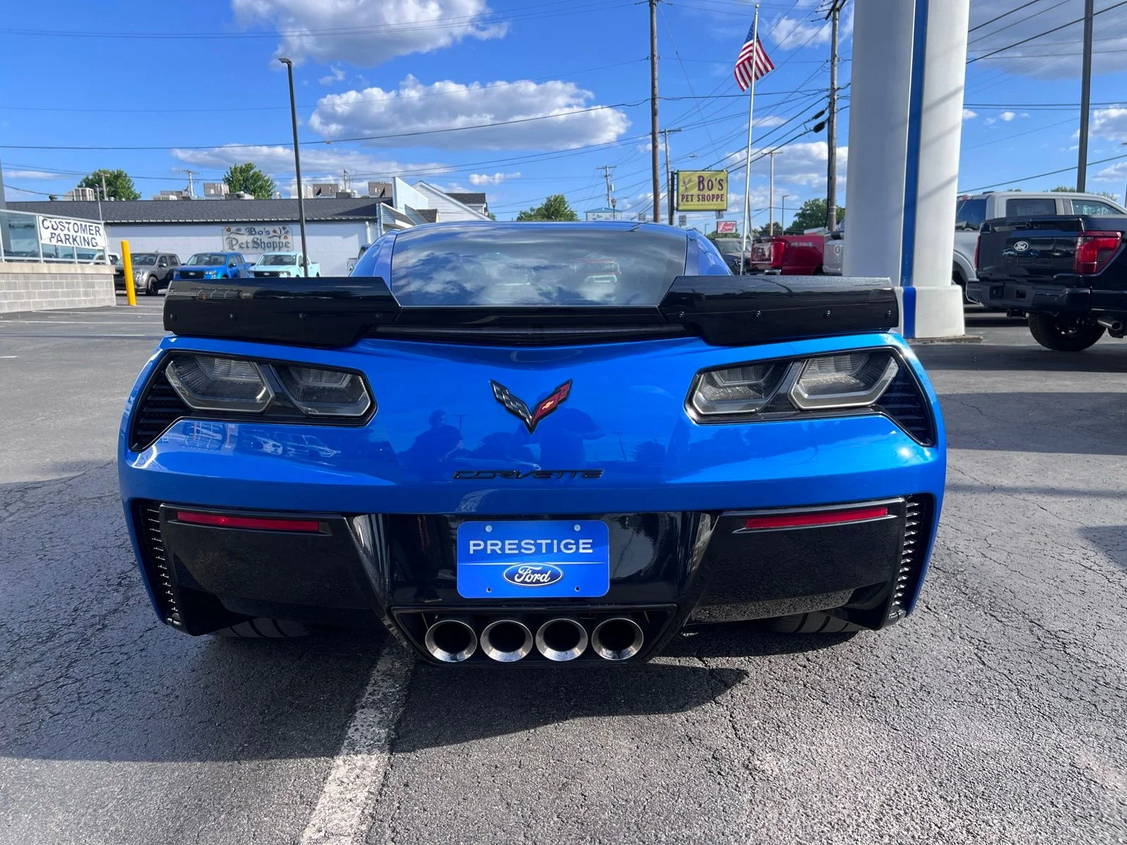 Used 2016 Laguna Blue Metallic Tintcoat Chevrolet Z06 image 12