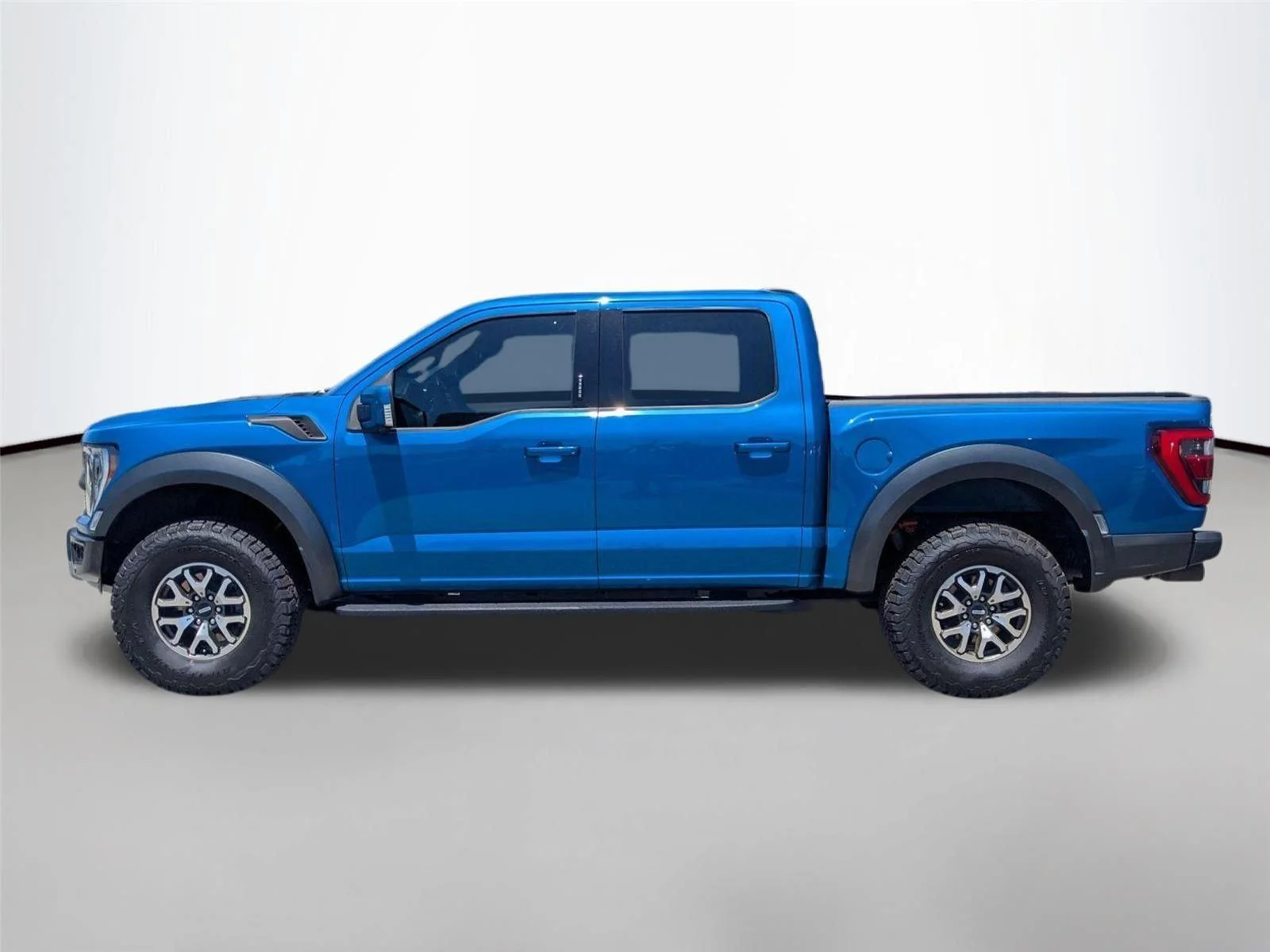 Certified Used 2021 Velocity Blue Metallic Ford Raptor image 8