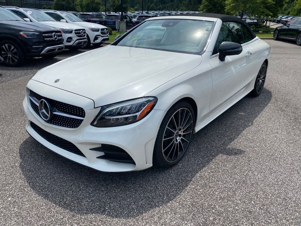 Certified Used 2023 MANUFAKTUR Diamond White Metallic Mercedes-Benz C 300 image 2