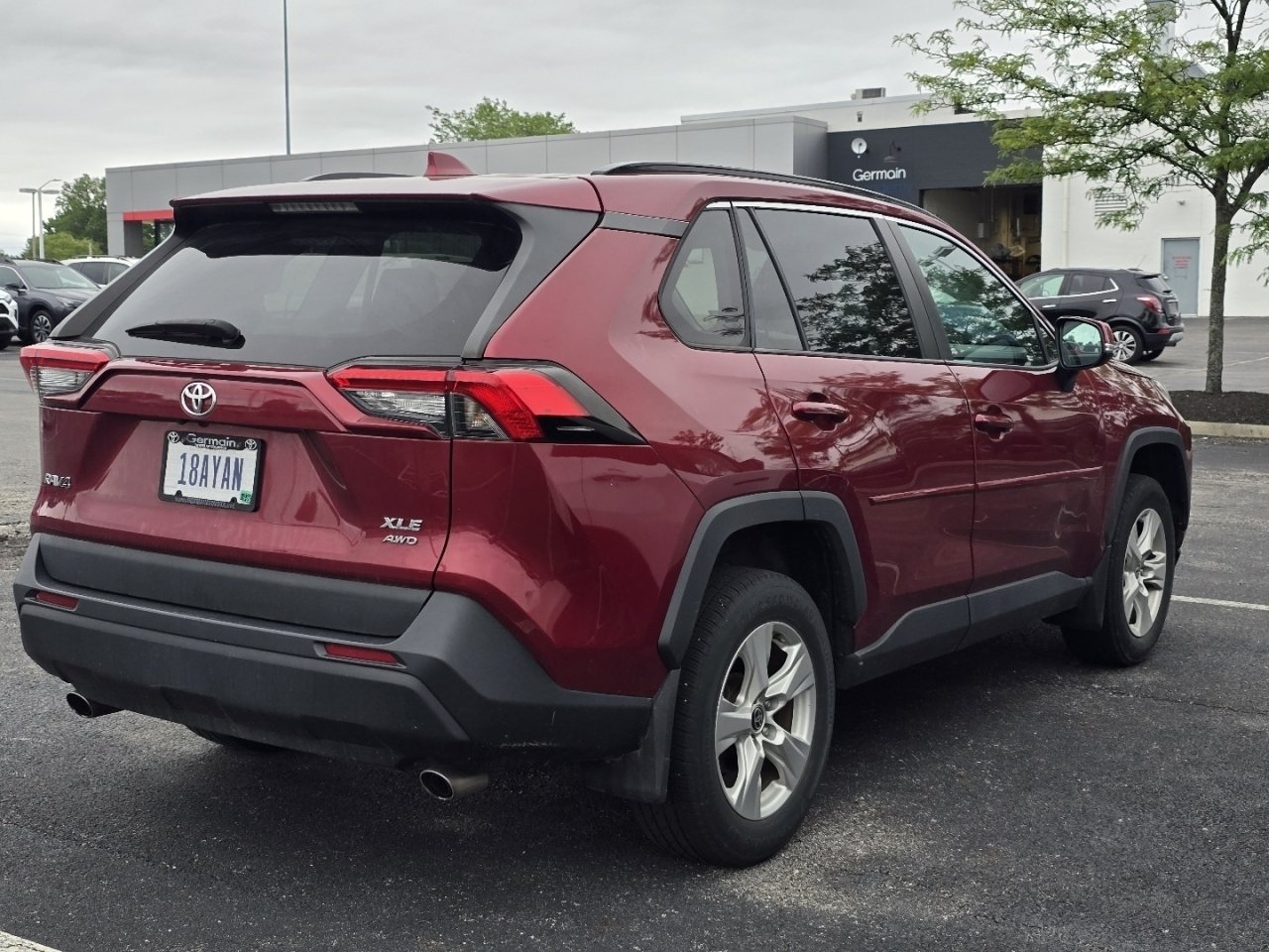 Certified Used 2021 Red Toyota XLE image 7
