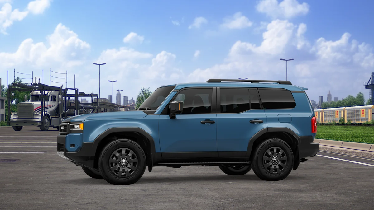 New 2027 Heritage Blue Toyota Land Cruiser image 3