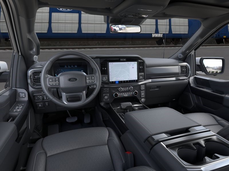 New 2026 Star White Metallic Tri-Coat Ford LARIAT image 9