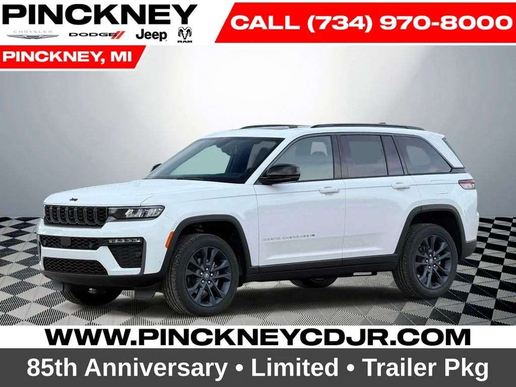 New 2026 Bright White Clear-Coat Exterior Paint Jeep Limited image 1