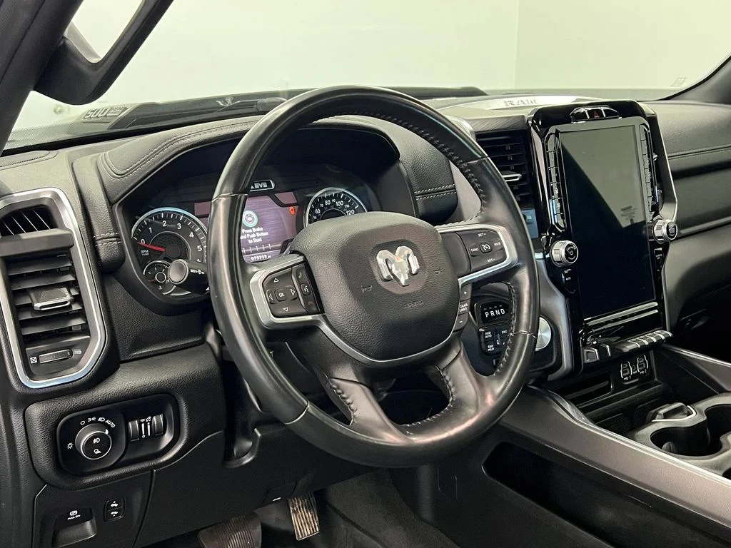 Certified Used 2024 Diamond Black Crystal Pearlcoat Ram Laramie image 4