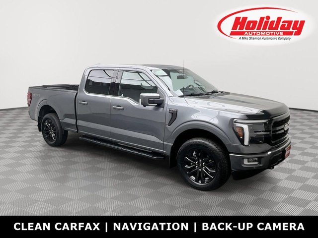 Used 2024 Carbonized Gray Ford LARIAT image 1