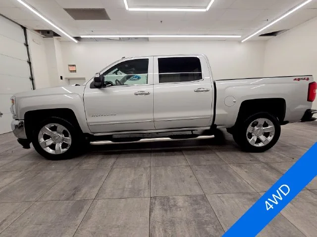 Used 2018 Silver Ice Metallic Chevrolet LTZ image 2