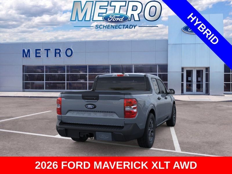 New 2026 Azure Gray Metallic Tri-Coat Ford XLT image 8