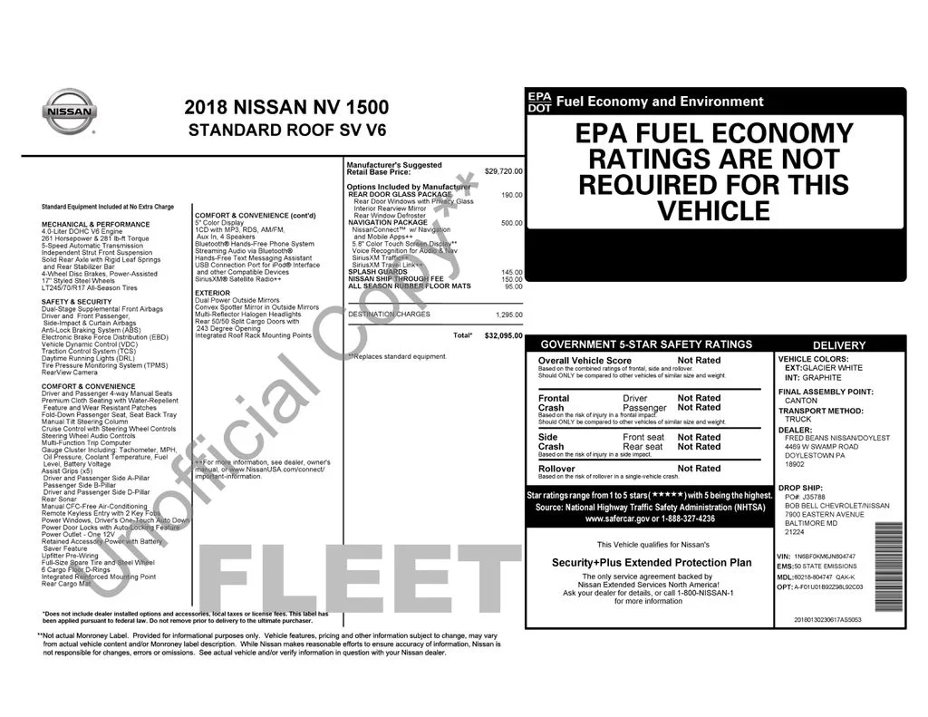 Used 2018 White Nissan SV image 17