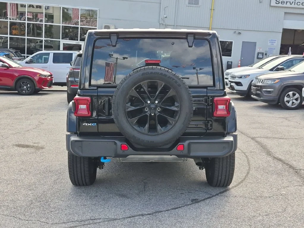 Used 2024 Black Jeep Sahara 4xe image 6