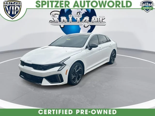 Certified Used 2025 White Kia GT-Line image 4