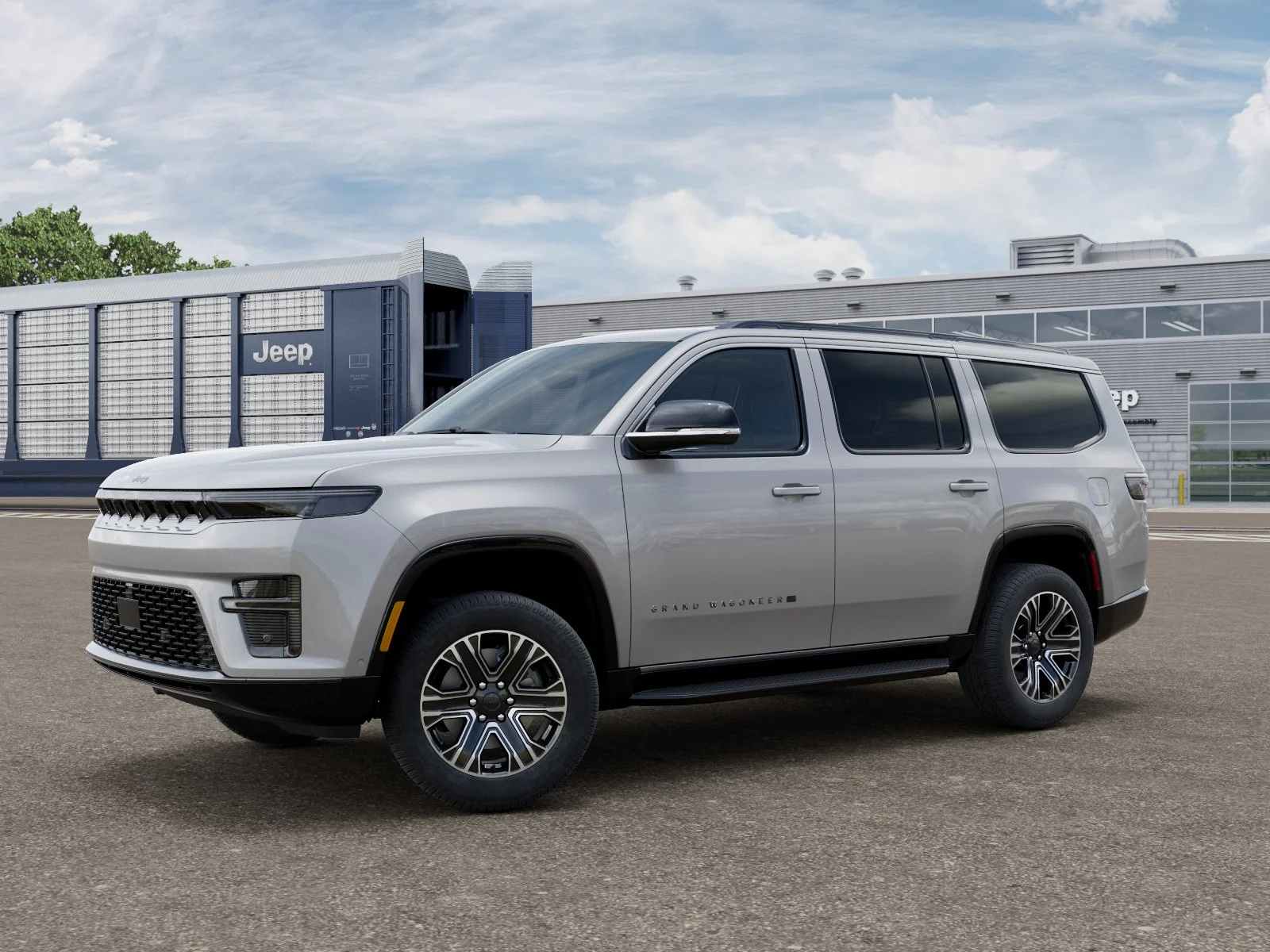 New 2026 Silver-Zynith Exterior Paint Jeep  image 1
