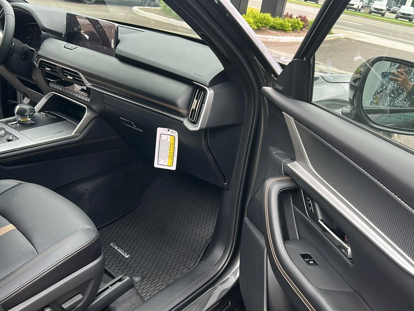 New 2026 46G MACHINE GRAY METALLIC Mazda 3.3 Turbo S Premium Sport AWD image 25