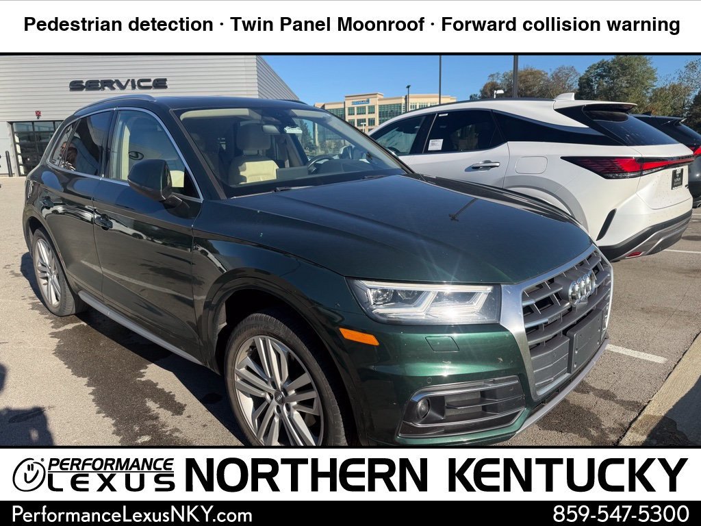 Used 2018 Azores Green Metallic Audi Prestige image 1