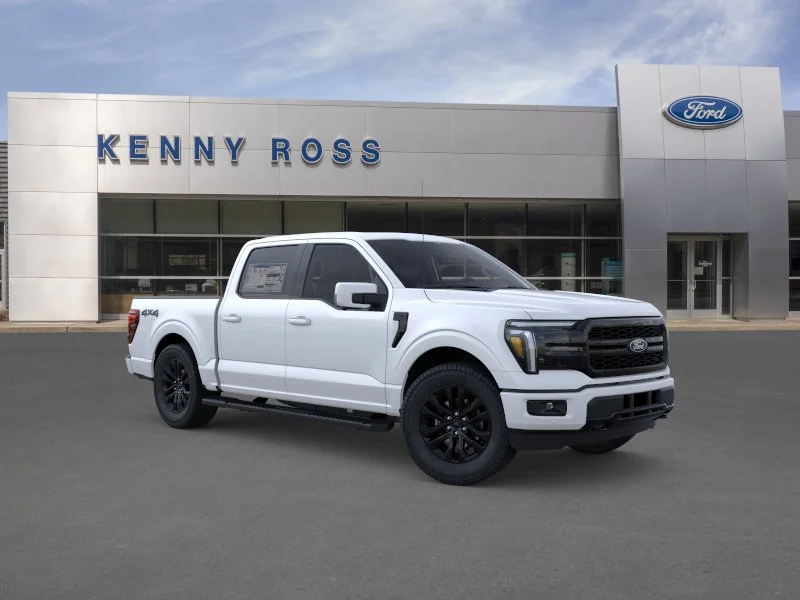 New 2026 Star White Metallic Tri-Coat Ford Lariat® image 3