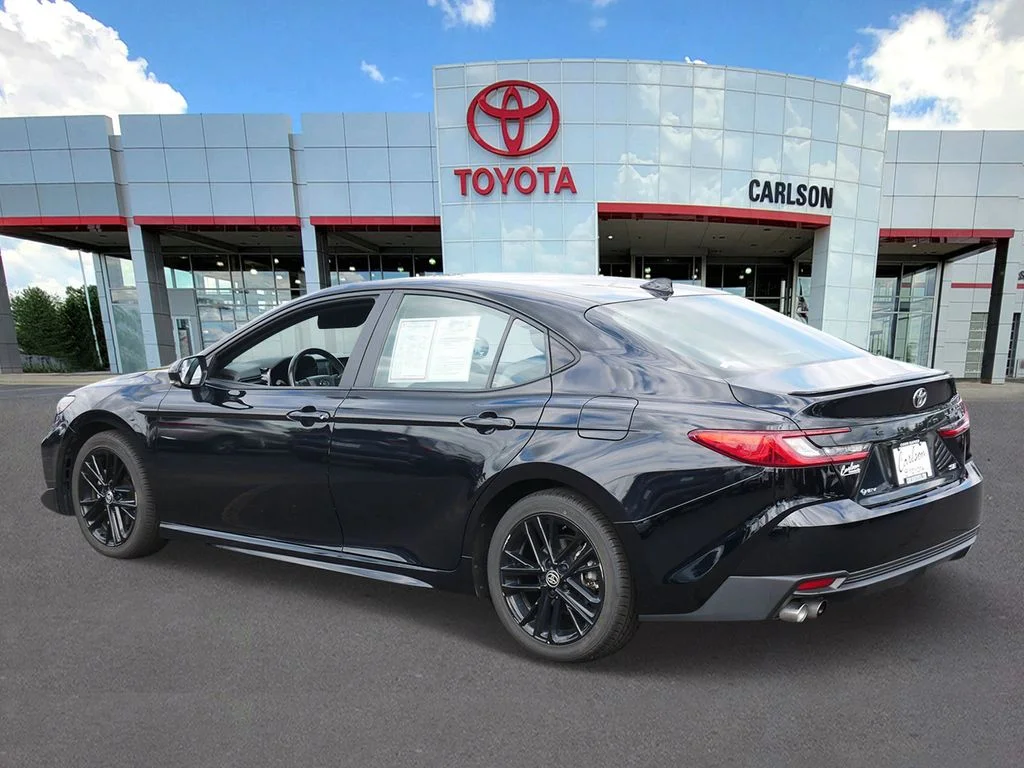 Certified Used 2025 Black Toyota SE image 6