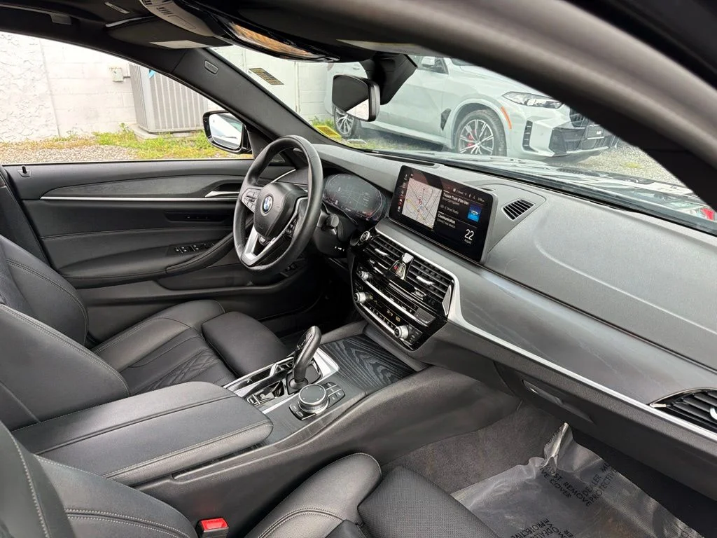Used 2023 Black BMW 530i xDrive image 12