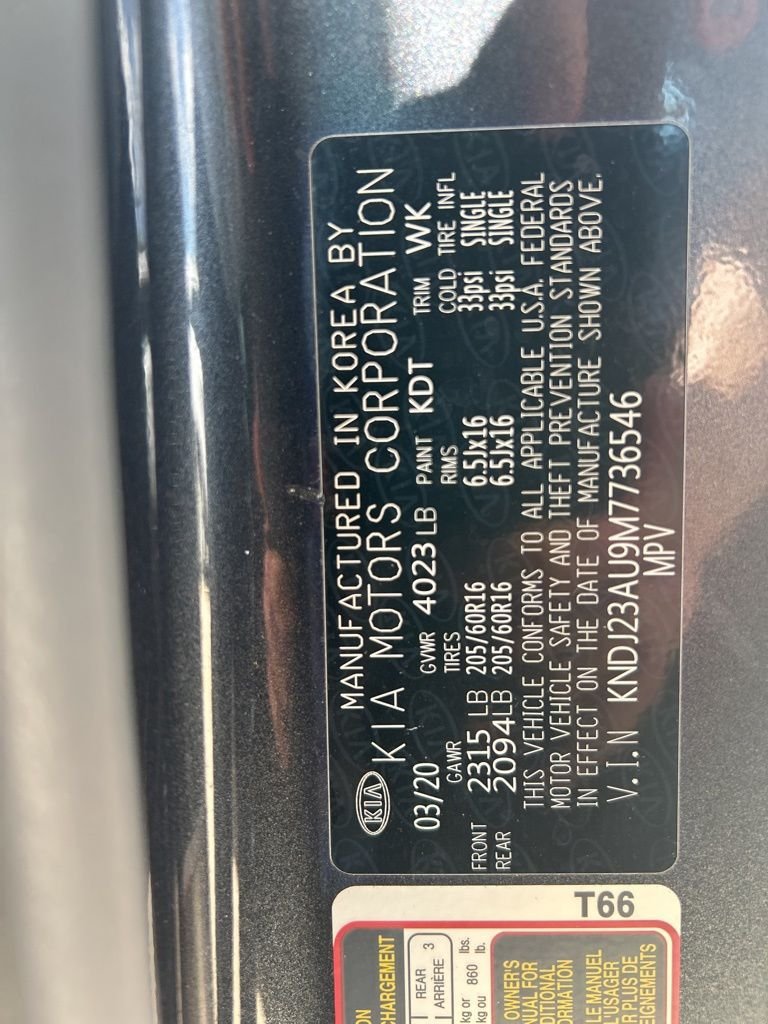 Used 2021 Gray Kia LX image 10