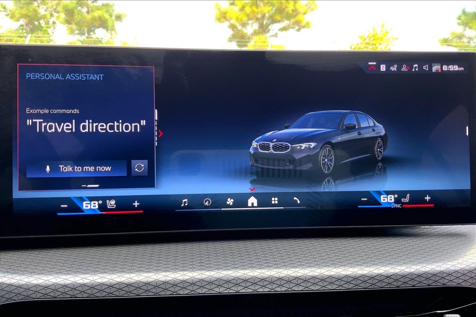 Used 2025 Black Sapphire Metallic BMW M340i image 35