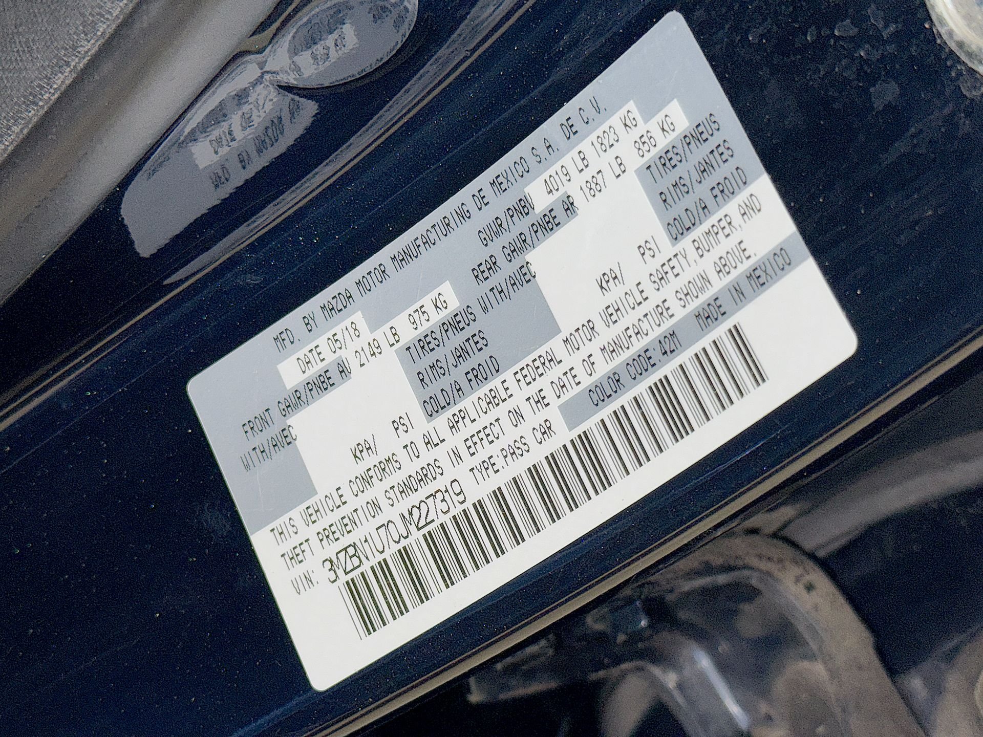 Used 2018 Blue Mazda Sport image 31