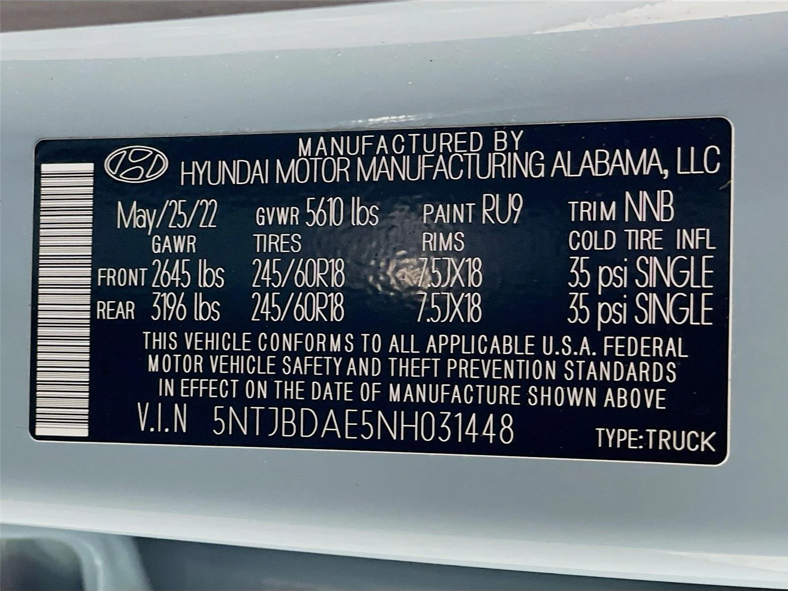 Used 2022 Blue Stone Hyundai SEL image 34