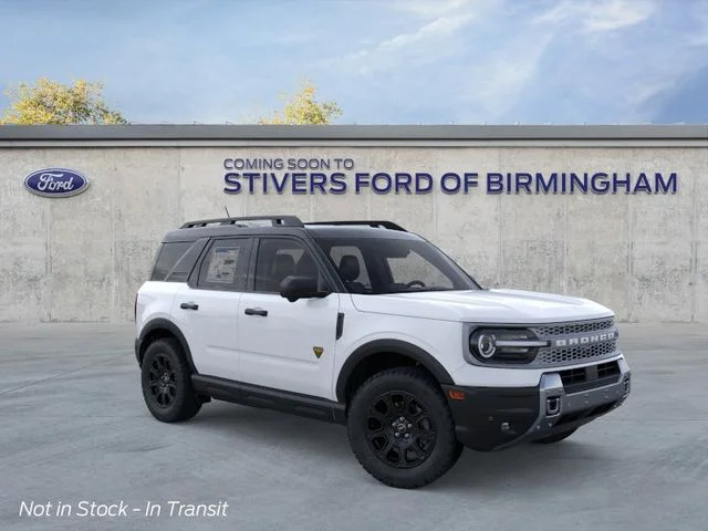 New 2026 Oxford White Ford Badlands® image 1