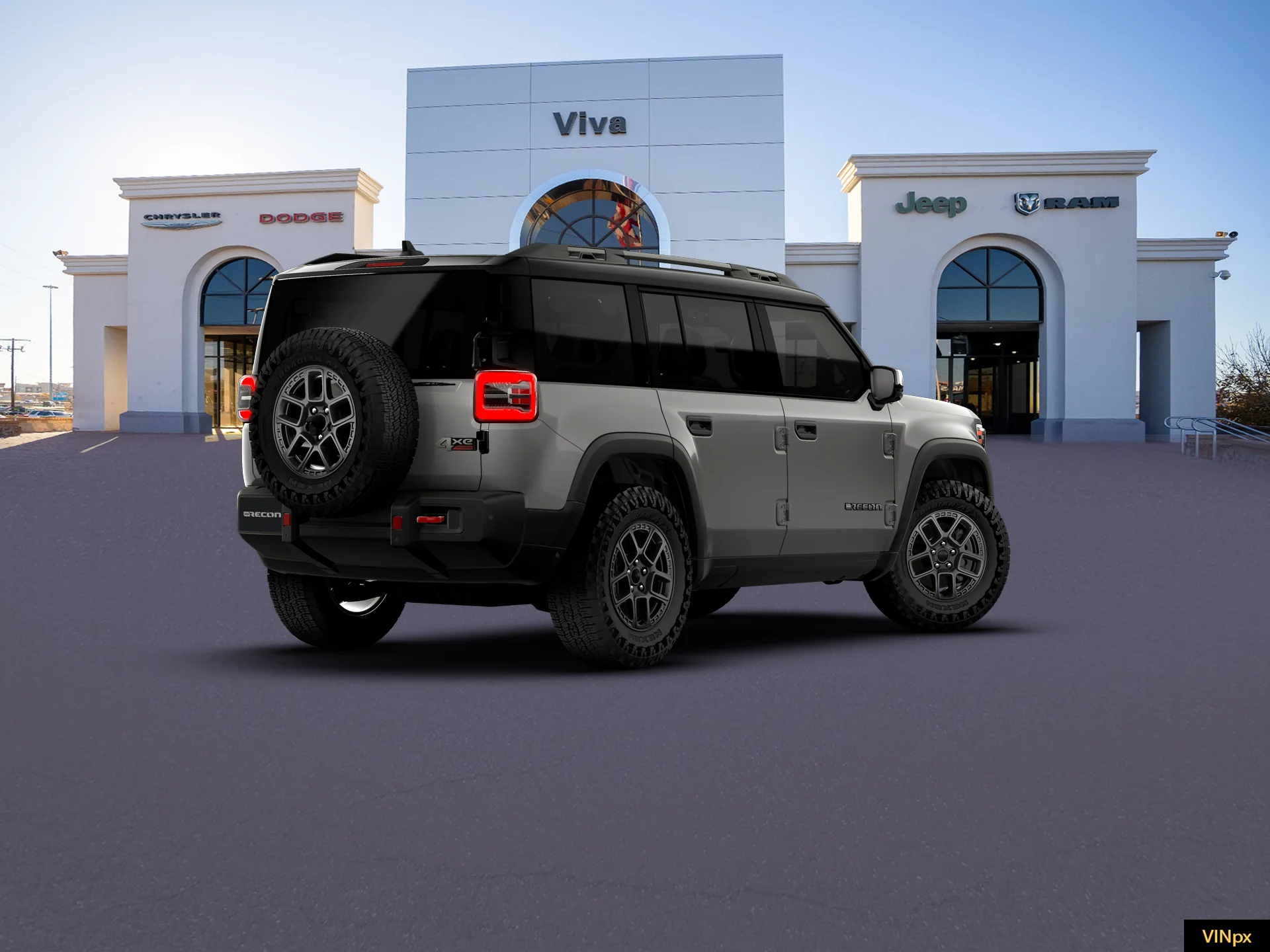 New 2026 Ceramic Gray Clear-Coat Exterior Paint Jeep Moab image 7