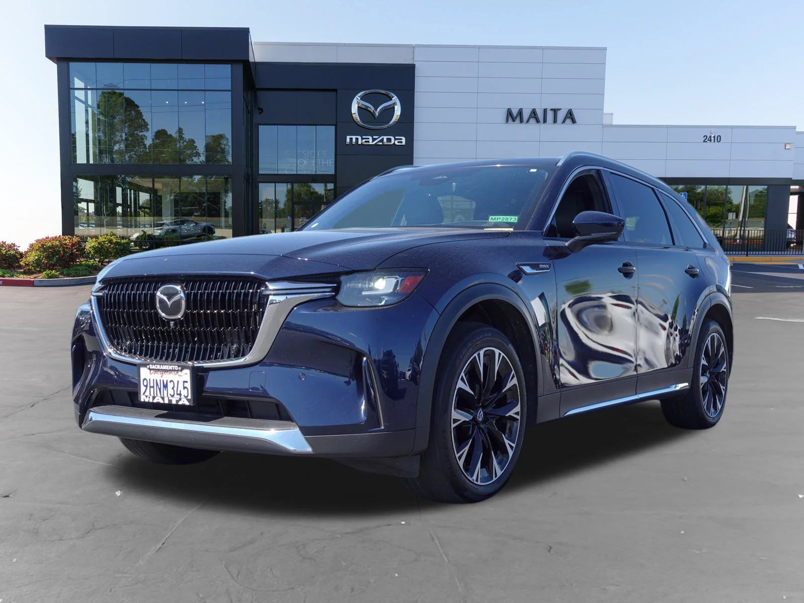 Certified Used 2024 Deep Crystal Blue Mica Mazda Premium Plus image 9
