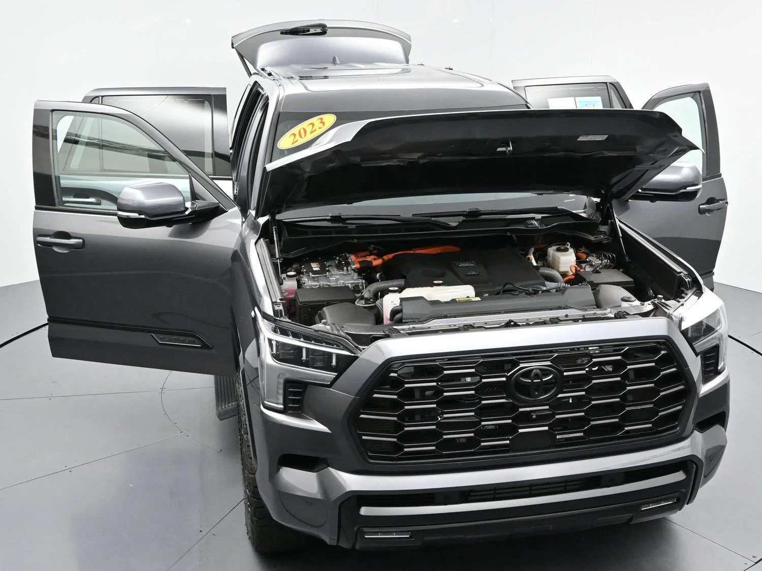 Used 2023 Magnetic Gray Metallic Toyota Platinum image 56