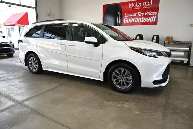 Used 2023 White Toyota LE image 4