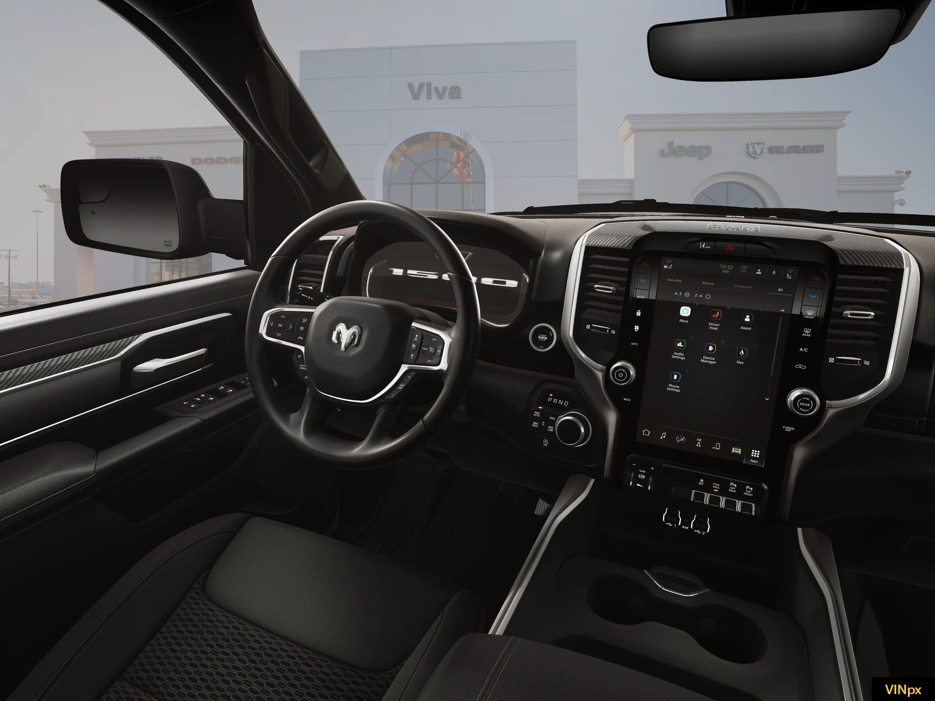 New 2026 Diamond Black Crystal Pearl-Coat Exterior Paint RAM LONE STAR image 32