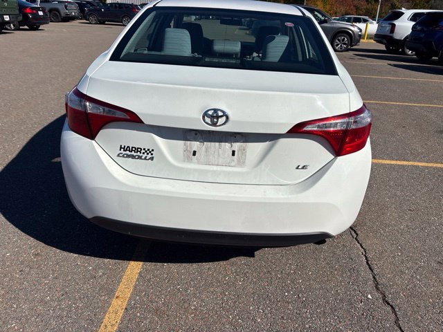 Used 2015 Super White Toyota LE image 6