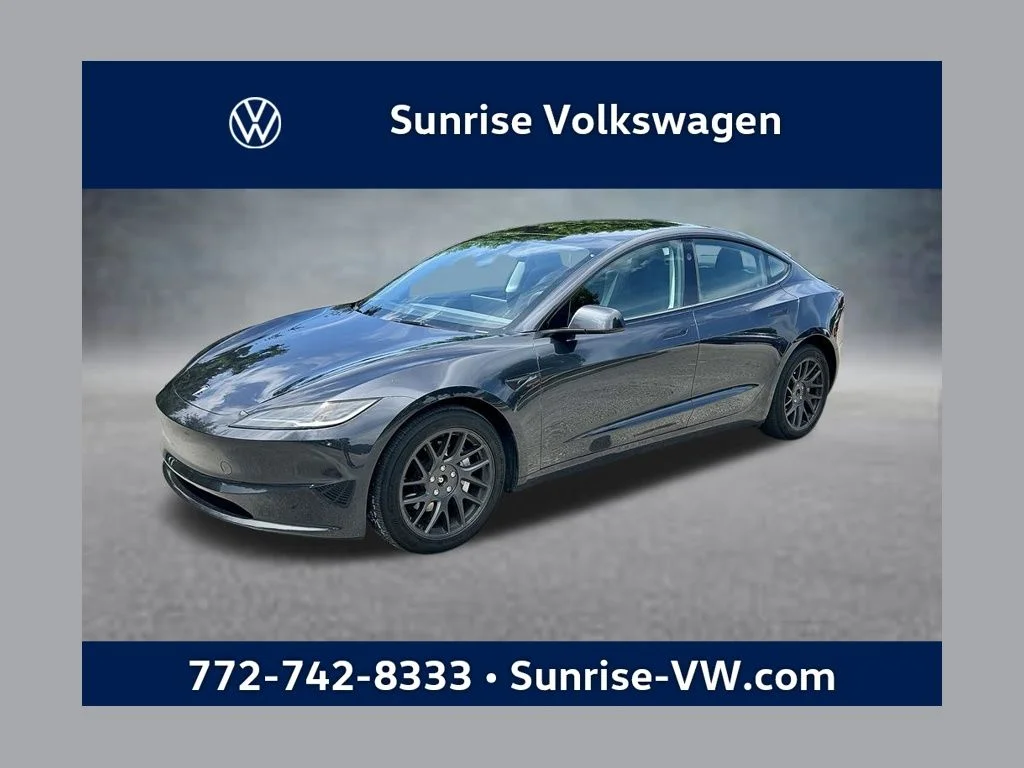 Used 2024 Gray Tesla Long Range image 1