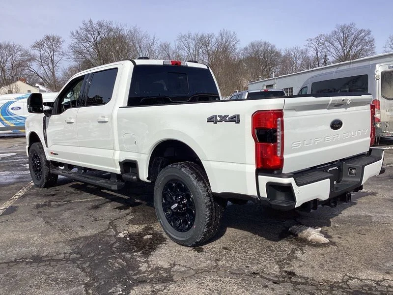 New 2026 Star White Metallic Tri-Coat Ford F-350® Lariat® image 8