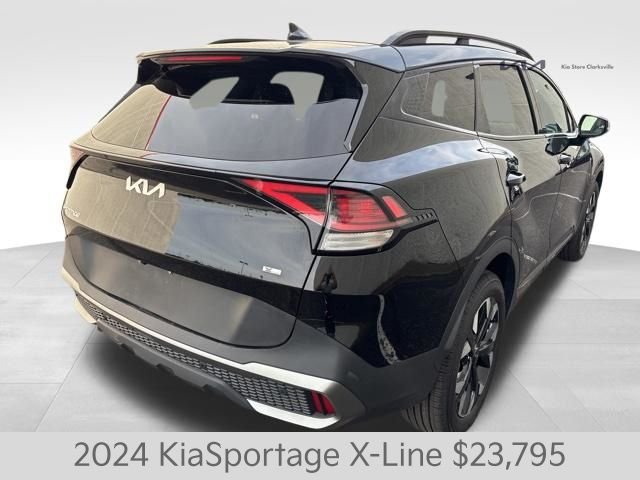Certified Used 2024 Ebony Black Kia X-Line image 8