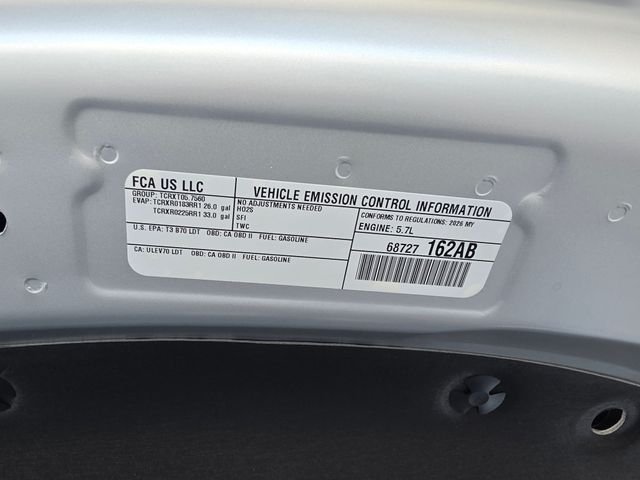 New 2026 Silver Zynith Exterior Paint RAM Big Horn/Lone Star image 25