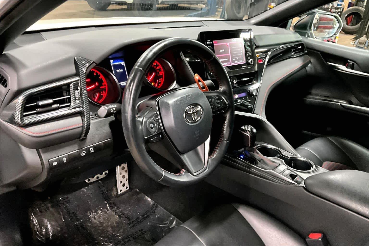 Used 2021 Wind Chill Pearl/Midnight Black Metallic Toyota TRD V6 image 16
