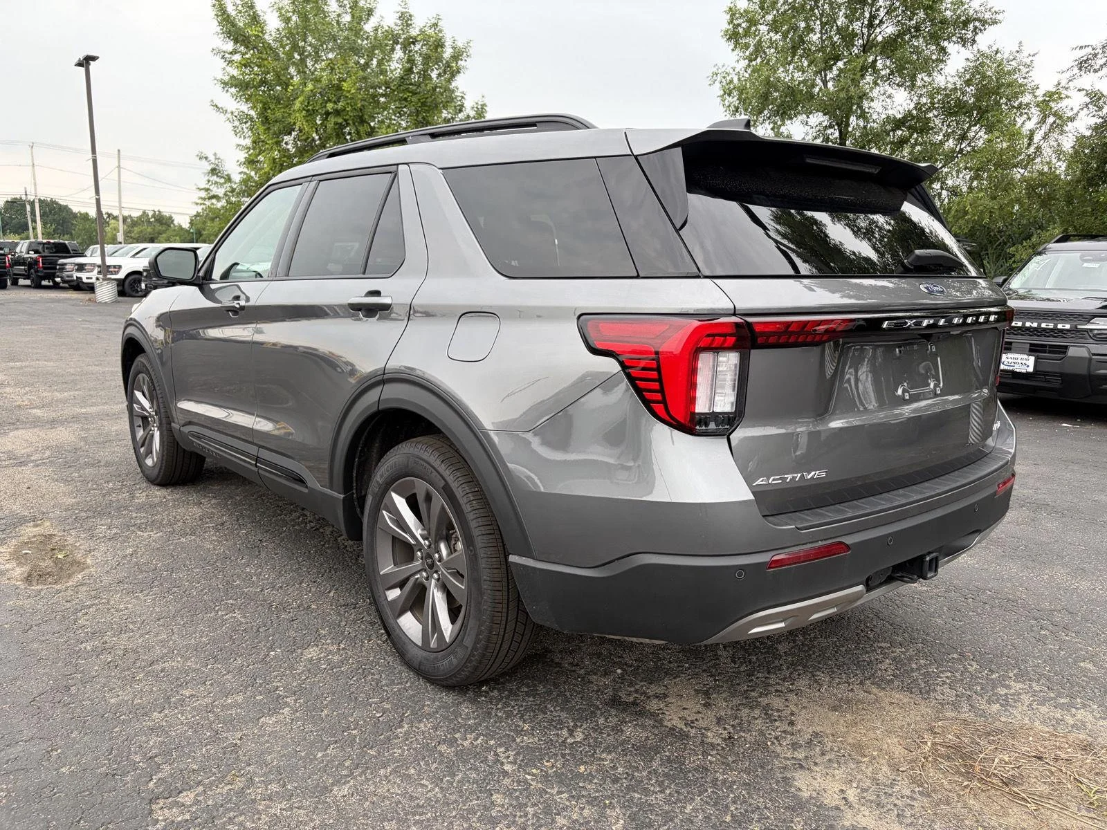 New 2026 Carbonized Gray Metallic Ford Active image 2