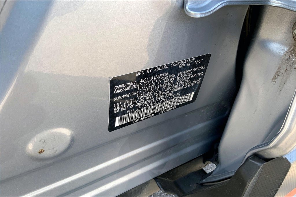Used 2024 Silver Subaru Sport image 19