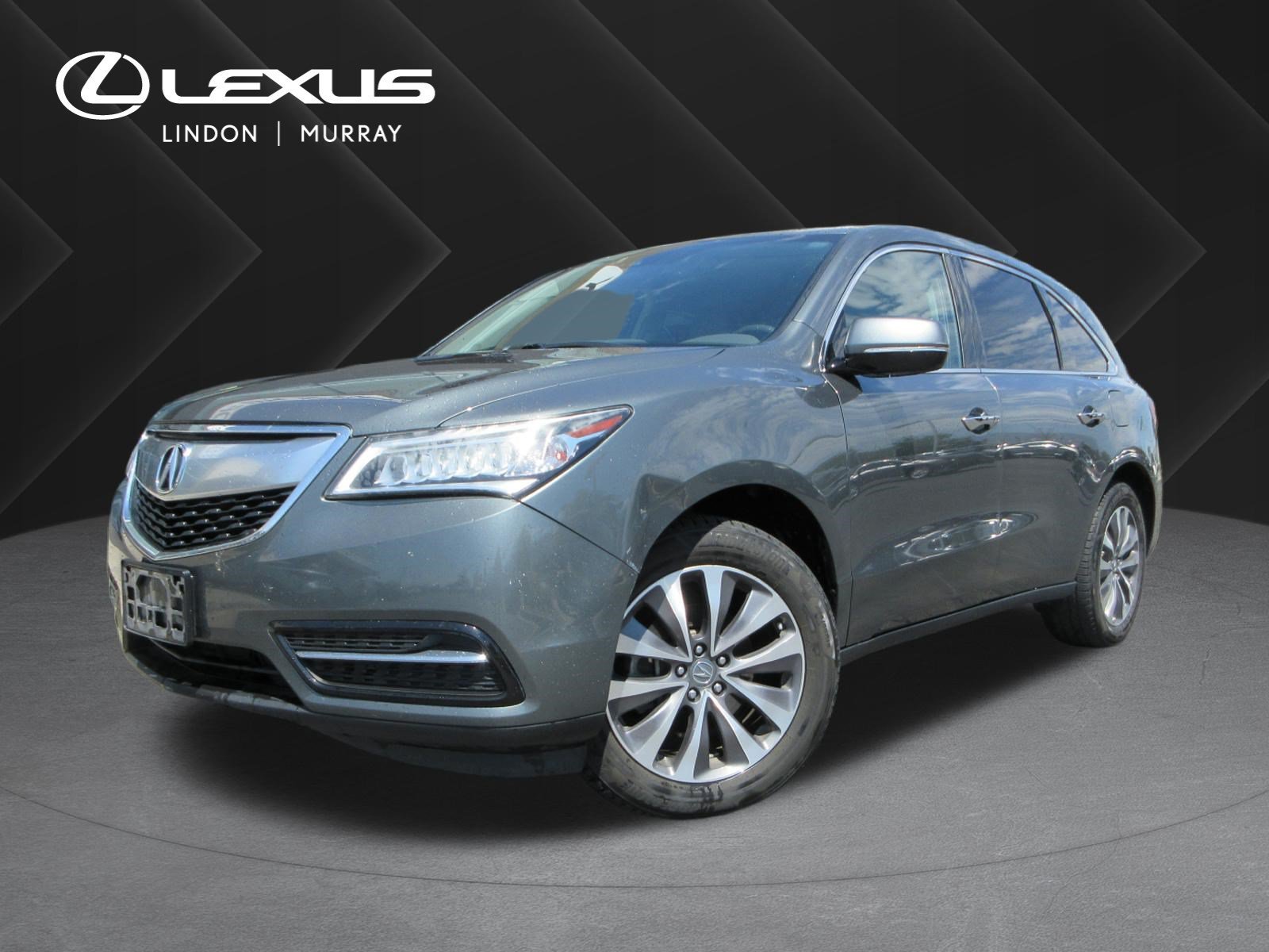 Used 2016 Forest Mist Metallic Acura w/Tech image 1