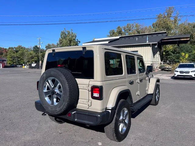 Used 2022 Beige Jeep Unlimited Sahara image 7