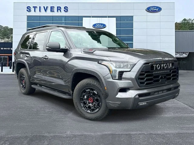 Certified Used 2026 Magnetic Gray Metallic Toyota TRD Pro image 1