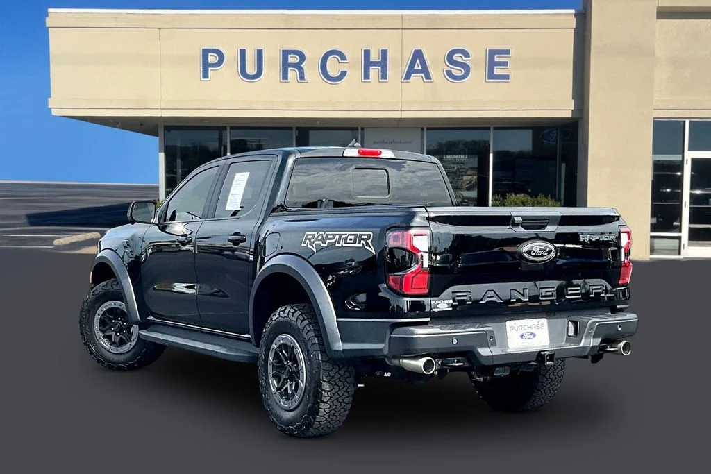 Used 2025 Shadow Black Ford Raptor image 4
