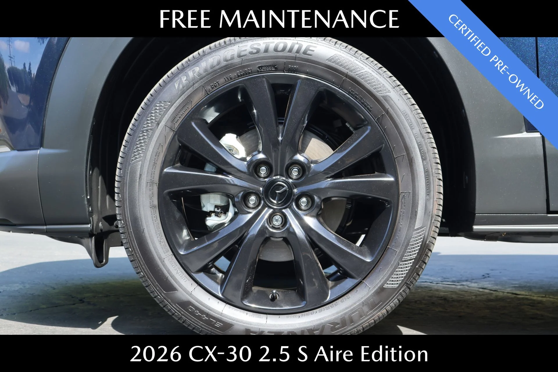 Certified Used 2026 Blue Mazda 2.5 S Aire Edition image 5